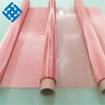 200 Mesh Faraday Cage Shielding Red Copper Wire Mesh