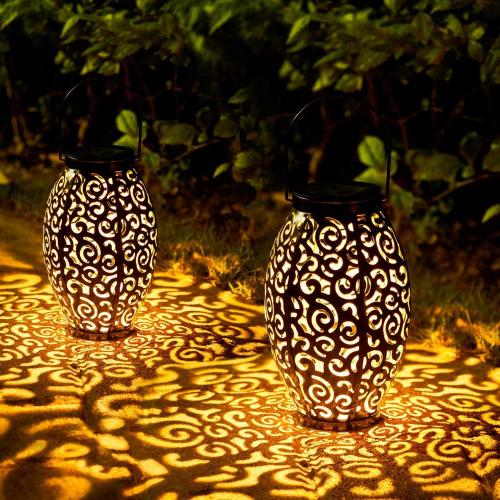  etc. 2 Pack Solar Garden Lanterns Waterproof Supplier