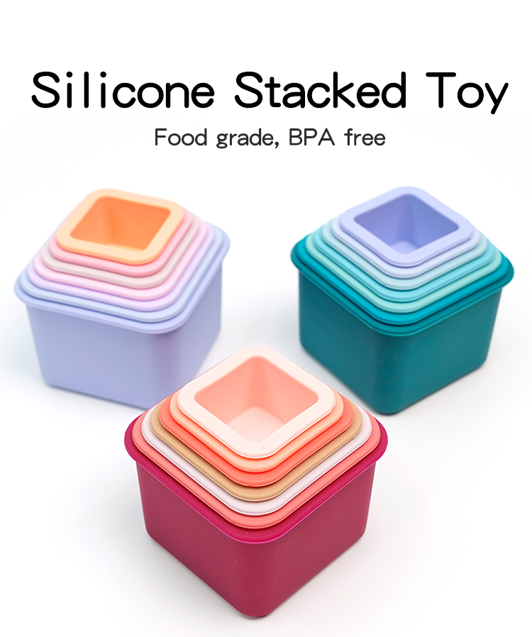 silicone stacking toy MFZ-G017