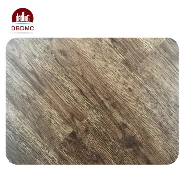 UV coating grey wood design pvc floor click LVT
