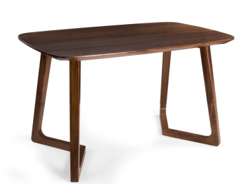 Classic Design Solid Walnut Wood Restaurant Dining Tables
