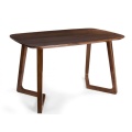 Classic Design Solid Walnut Wood Restaurant Dining Tables