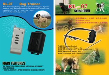 KL-07 Dog Trainer