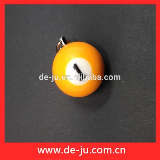 Keychain With Number Of Small Snooker Ball