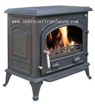 cast iron wood stove with boiler(JA072B)