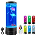 Lámpara de medusas LED decorativa de sala de estar familiar