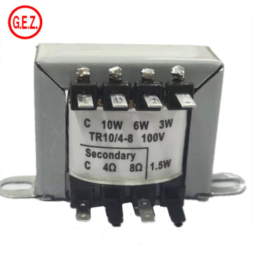 4OHM 5W 10W 20W 40W Transformateur de ligne audio