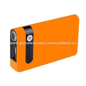 Lithium battery jump starter, reverse polarity protection