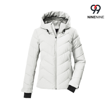 Chaqueta aislante de esquí acolchada para mujer con estilo