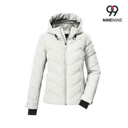 Chaqueta aislante de esquí acolchada para mujer con estilo
