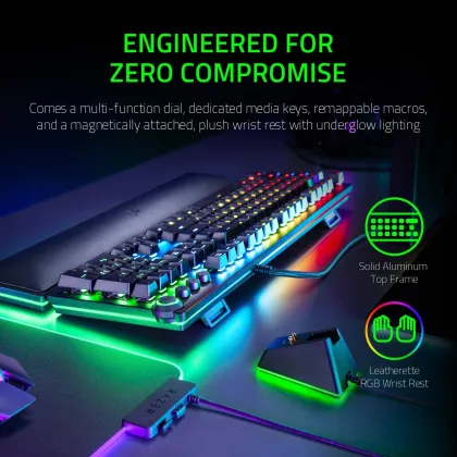 Razer Huntsman Elite Linear Optical Switch RGB Gaming Keyboard