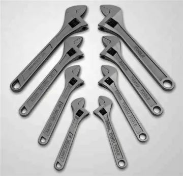CR-V Chrome Vanadium Steel Classic Adjustable Wrenches