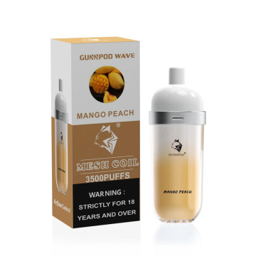 Authentic GUNNPOD Wave Cigarette 3500 Puffs Disposable Vape