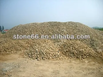 sesame white granite pebbles