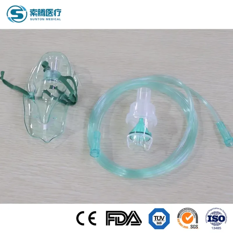 Portable Oxygen Nebulizer Face Mask with CE/ISO Certification