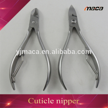 china supplier manicure tool stainless steel nail cutter cuticle trimmer
