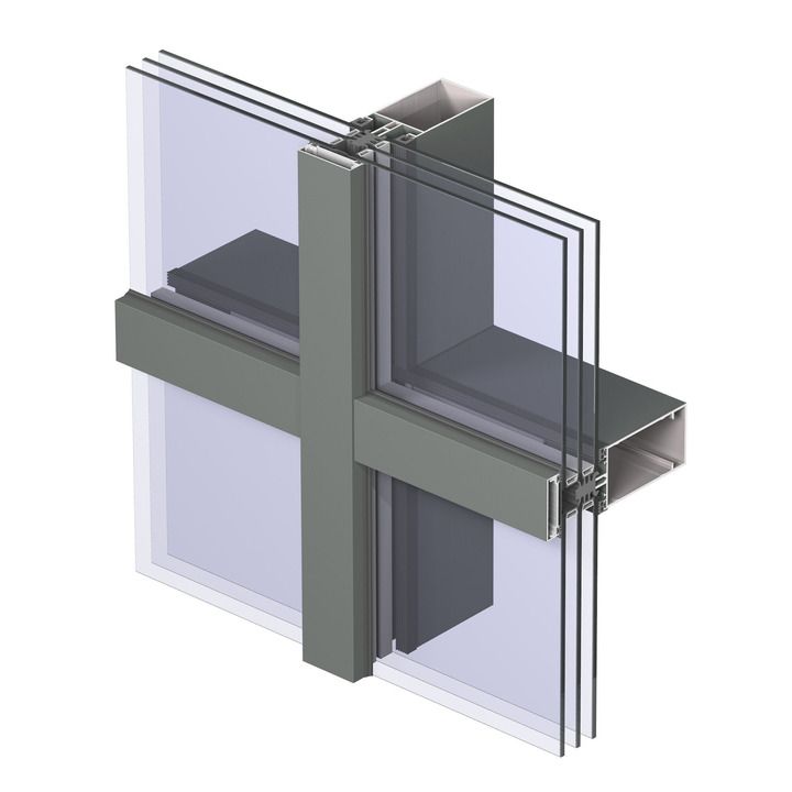 aluminum architectural curtain wall-4