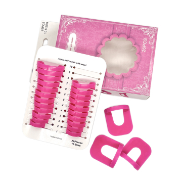 Hoogwaardige 26 PCS manicure nagelbeschermer tape