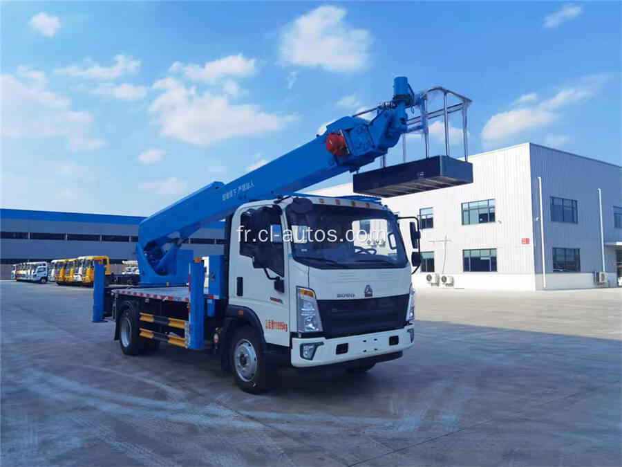 Howo 20m Telescopic Boom Truck