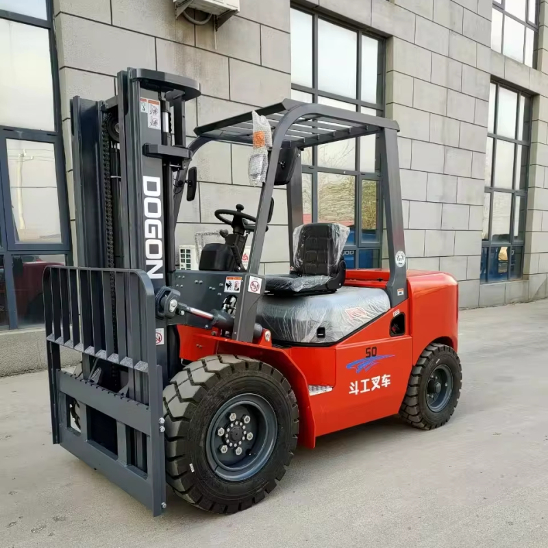 Hot Pallet Diesel Side Shift 5 Ton Forklift Trucks