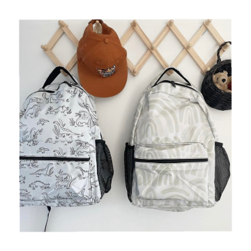 Teenage Cartoon Design Backpack Set for School