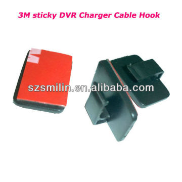 Factory outlet 3M glue car recorder Charger Cable Clips
