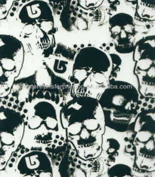 Computer Case Skulls Pattern Water Transfer Printing Hydro Graphics Film width 100cm GWA9-3