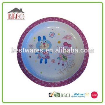 High quality elegant microwave dishwasher safe plastic plates