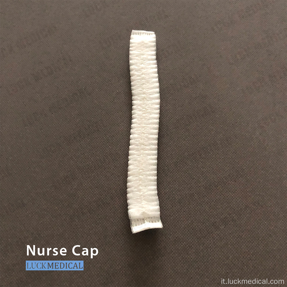 Cappuccetti uniformi di infermiere elastico non tessuto