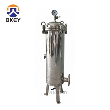 China Manufacture 304 Stainless Steel Liquid Multi Precision Filter Cartridge Filter Housing