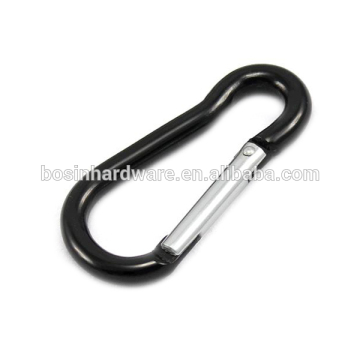 Gancho de aluminio de alta calidad creativo del carabiner del metal para la caída