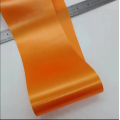10cm Single Sided Polyester Satin Sash Ribbon 50 Meters Rolls for Graduation Sash Stole