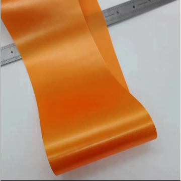 10cm Single Sided Polyester Satin Sash Ribbon 50 Meters Rolls for Graduation Sash Stole