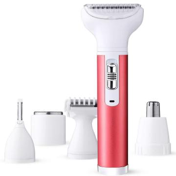  Portable Multifunctional 5-in-1 Lady Razor - Electric Epilator for Women 