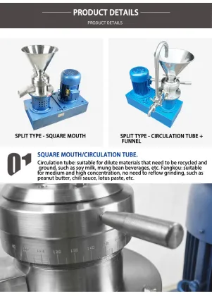Charlotte Stainless Steel Colloid Mills for Salad Dressings and Fibrous Products