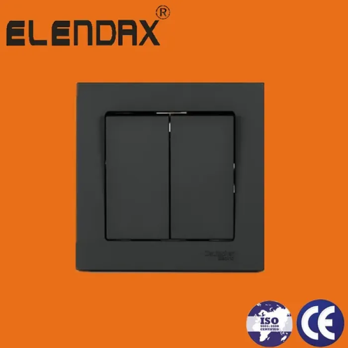 Saklar Dinding 1gang 1arah yang Dipasang di Siram (FH2001)