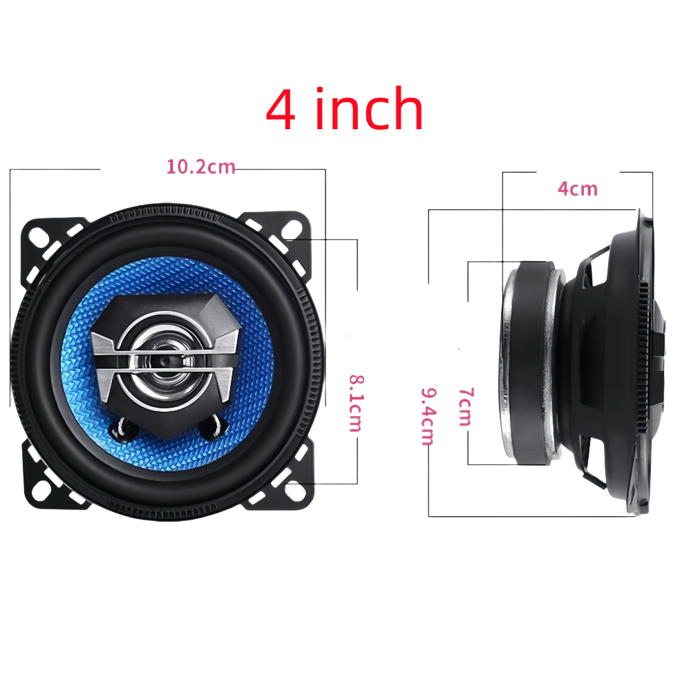 Full range coaxial speaker