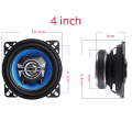 Full range coaxial speaker