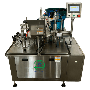 Fully Automatic Filling and Capping Machine for Small Liquid Bottles