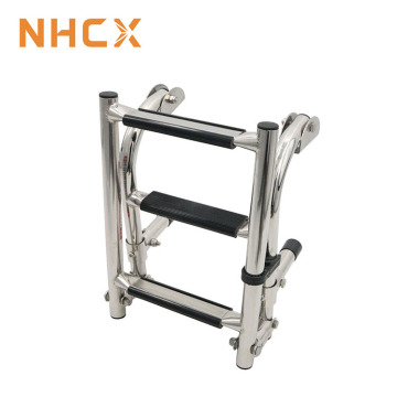 Thang thuyền biển bằng thép không gỉ 3 bước - NHCX Brand