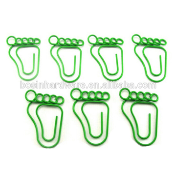 Fashion High Quality Metal Foot Paper Clips