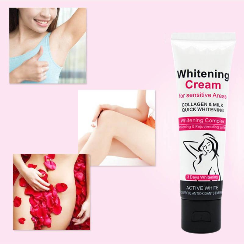 Armpit Whitening Cream Skin Lightening Bleaching Cream For Underarm Dark Skin Legs Knees Whitening Intimate Body Lotion TSLM2