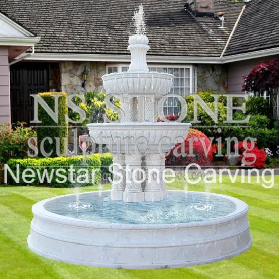 Stone Outdoor Commercial Water (wall) Fountains for Gardens for Sale-Nsmf1701