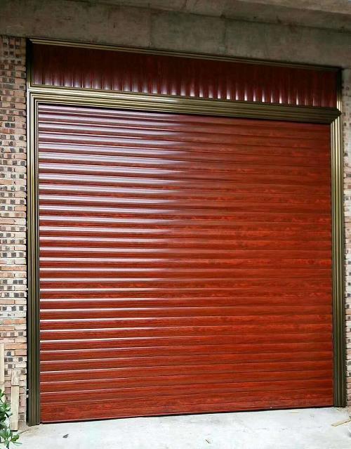 Aluminum alloy rolling shutter door