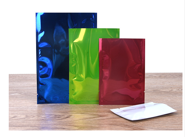 Resealable Aluminum Foil Ziplock Packaging Bags