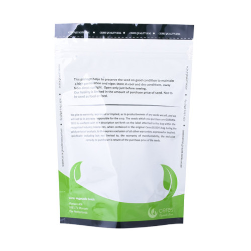 Biodegradable natural material seed bag