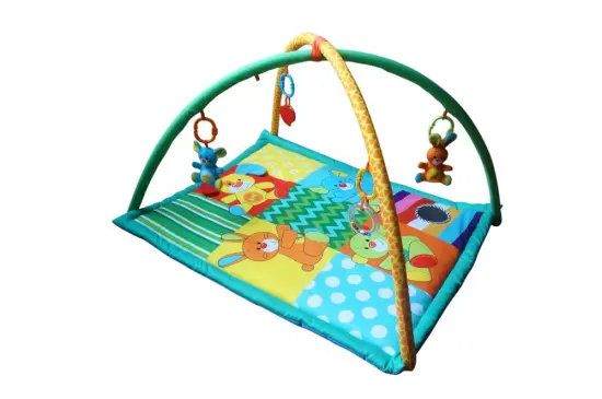 Baby Playmat Gyms With Plush Toys Hanging