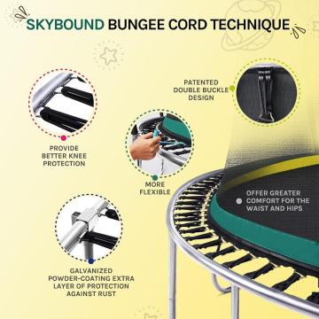 Skybound Springless Trampoline - 8 pés