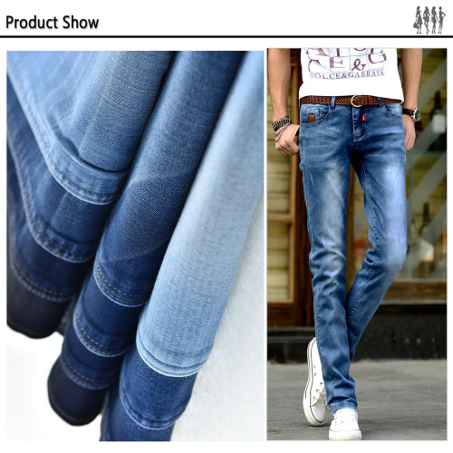 High Color fastness flame retardant denim jeans fabric factory