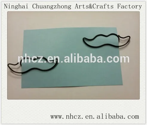 Black Christmas Paper Clips